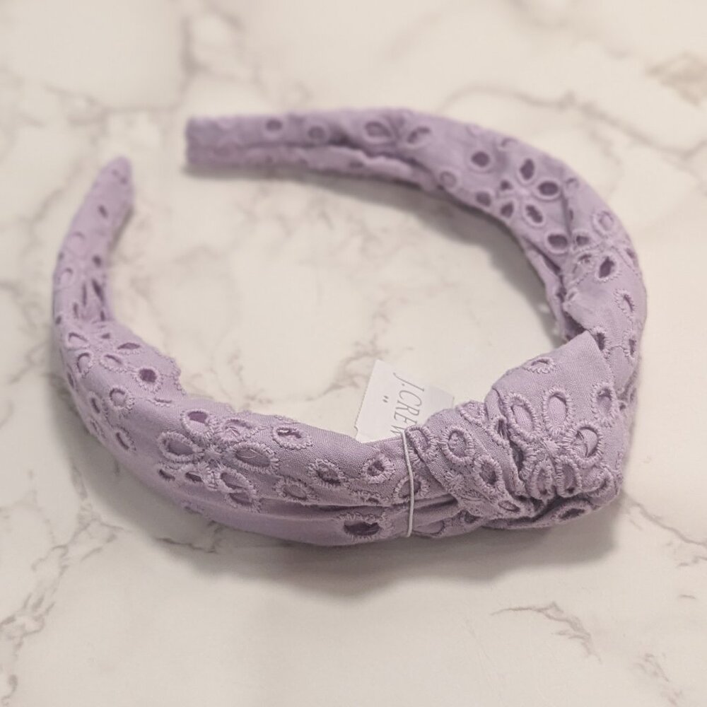 J.Crew Eyelet Knot Headband